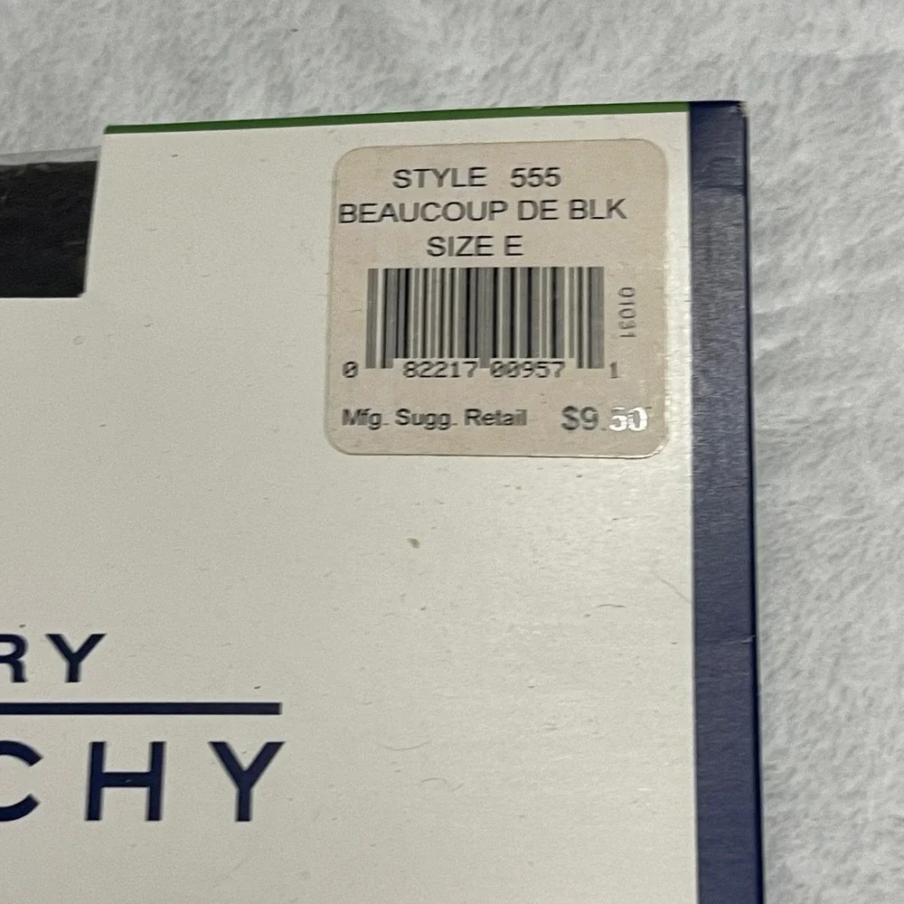Givenchy Hosiery Bundle 3pk Body Smoothers‎ 554 555 Black Size E Vintage 1999